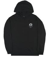 Gears of War Skull & Gun-Bones Black Hoodie Long Sleeve Shirt